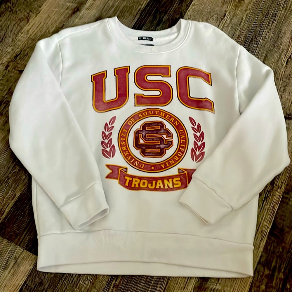 Hollister USC crewneck sweatshirt